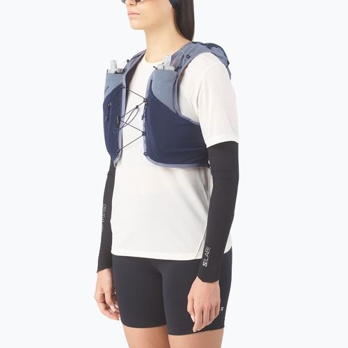 Bežecká vesta Salomon ADV SKIN 12 Gradient Set martime blue/gray