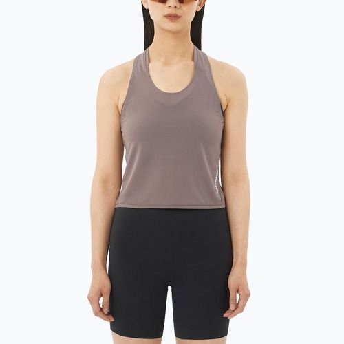 Dámske bežecké tričko Salomon Sense Aero Short Tank iron