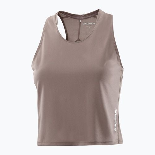 Dámske bežecké tričko Salomon Sense Aero Short Tank iron
