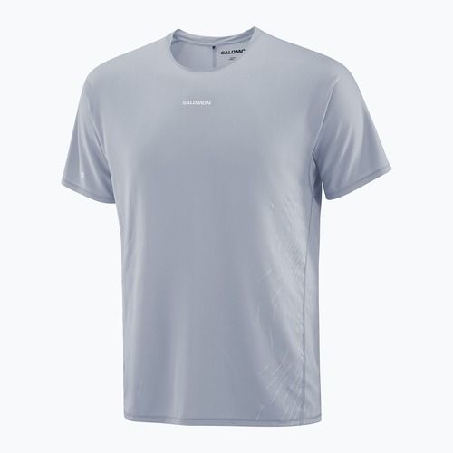 Pánske bežecké tričko Salomon Sense Aero SS Tee GFX trade winds