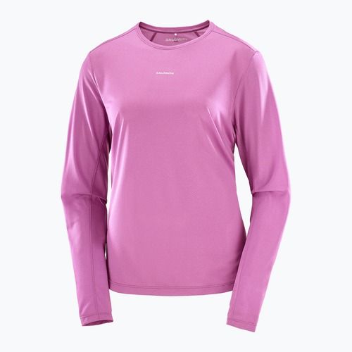 Dámske bežecké tričko longsleeve Salomon Shakeout Core iris orchid