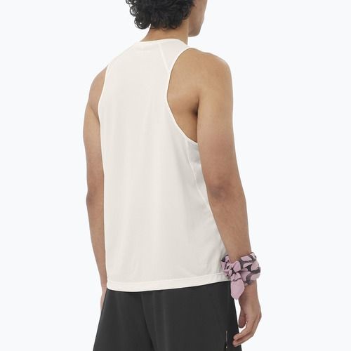 Pánske tričko Salomon Shakeout Core whisper white