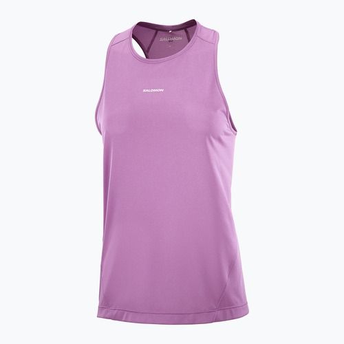 Dámske bežecké tričko Salomon Shakeout Core Tank iris orchid