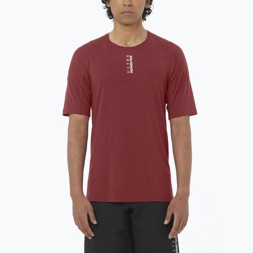 Pánske bežecké tričko Salomon Ultra Tee syrah