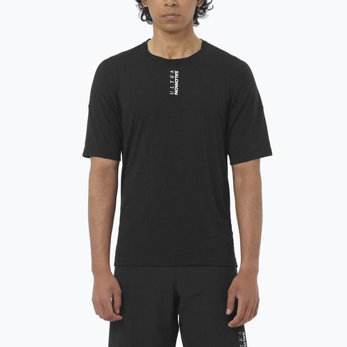 Pánske bežecké tričko Salomon Ultra Tee deep black