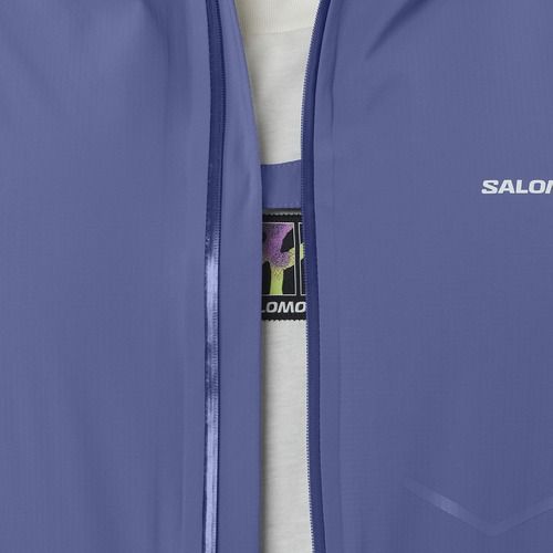 Pánska bežecká bunda Salomon Bonatti Waterproof marlin