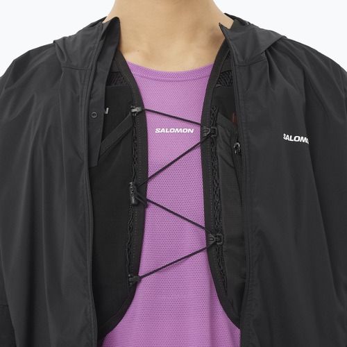 Dámska bežecká bunda Salomon Sense Aero Wind black