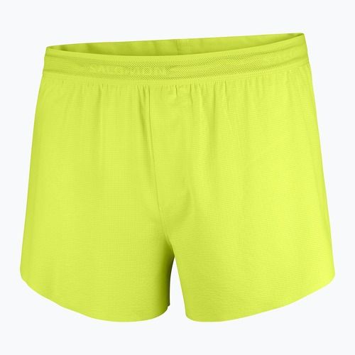 Pánske bežecké šortky Salomon Sense Aero SPLT 3" acid lime