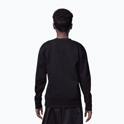 Detská mikina Jordan JDB Brooklyn Fleece Essential Crew black