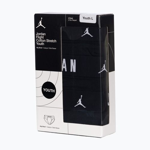 Detské bokserky Jordan JHB Briefs 3 pairs black