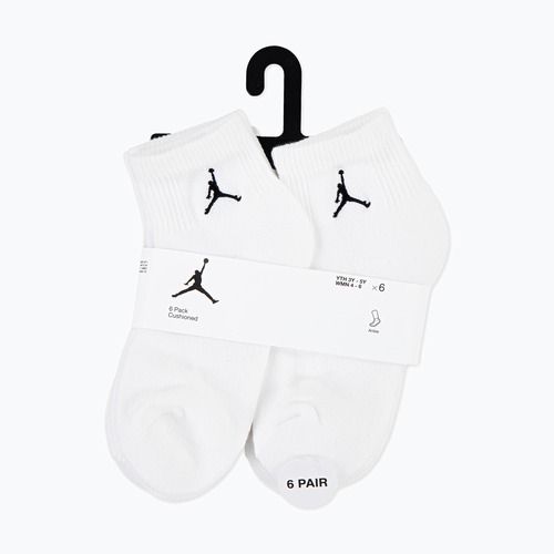 Ponožky Jordan JHN Eeryday Essentials 6 párov biele