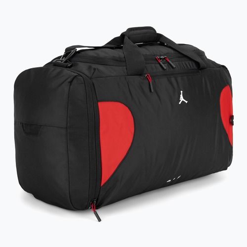 Tréningová taška  Jordan Jam Element Duffle 46 l black/gym red