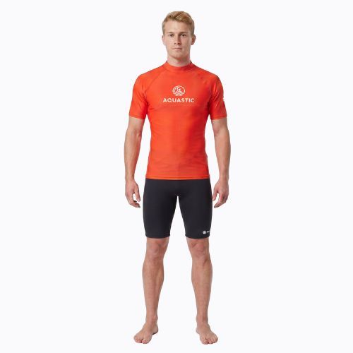 Pánske tričko AQUASTIC Rimos UV 50+ UPF orange