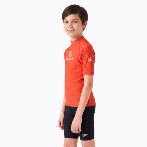 Detské tričko AQUASTIC Rimos UV 50+ UPF orange