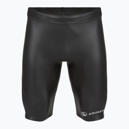Neoprénové pánske šortky AQUASTIC OceanFlex 5/3 mm GLIDE SKIN čierna