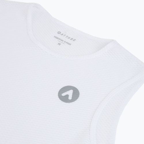Pánske cyklistické tričko ATTABO Essential 2 pcs. white