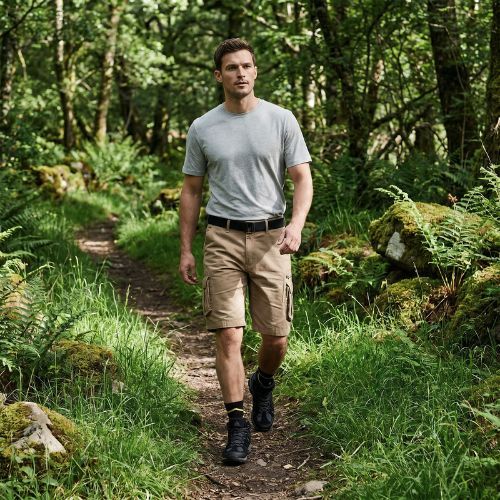 Pánske šortky KADVA PathGear brown