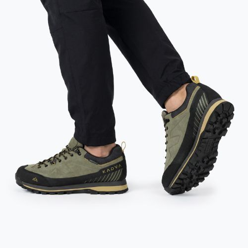 Pánske turistické topánky KADVA NEVRA WP low leather green