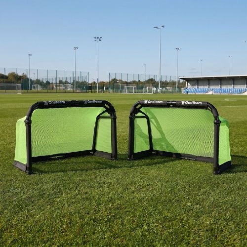 Futbalová bránka OneTeam Swiftgoal 120 x 70 cm black/green