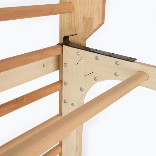 Gymnastická rebrina s hrazdou XTREXO LW100 wooden