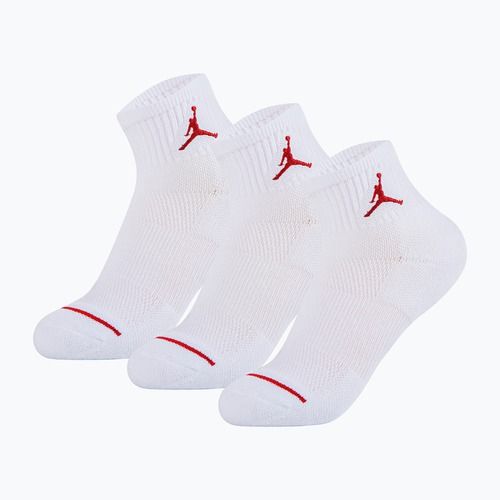 Detské ponožky Air Jordan Jumpman Quarter 3 pairs white