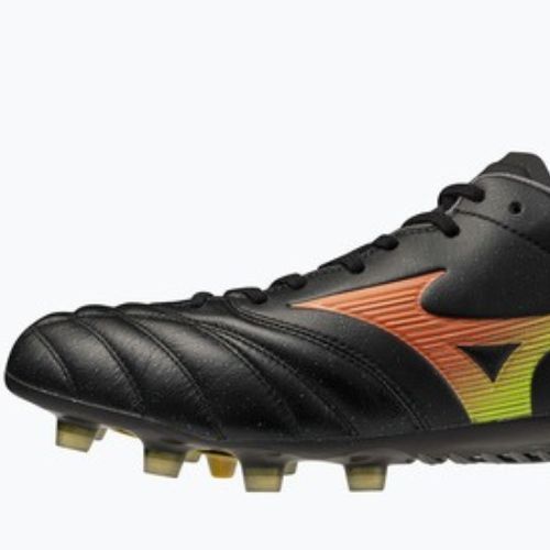 Kopačky  Mizuno Monarcida Neo III Elite FG black/lava orange/arcadia