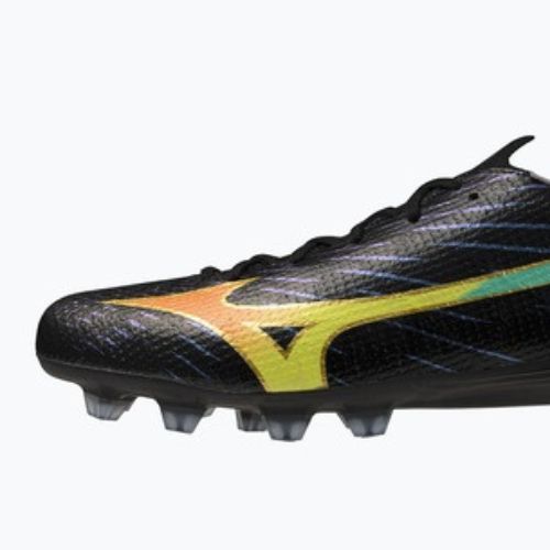 Kopačky  Mizuno Alfa III Pro FG black/lava orange/evening primrose