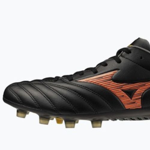 Kopačky  Mizuno Monarcida Neo III Pro FG black/lava orange/arcadia