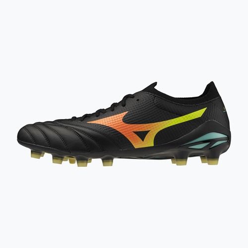 Kopačky  Mizuno Morelia Neo V β Pro FG black/lava orange/arcadia