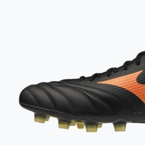 Kopačky  Mizuno Morelia Neo V β Pro FG black/lava orange/arcadia