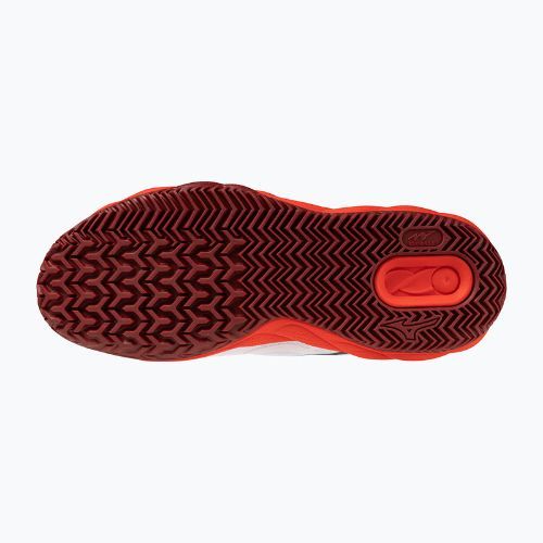 Pánske tenisové topánky  Mizuno Wave Enforce Court CC fiery red/white/sun-dried tomato
