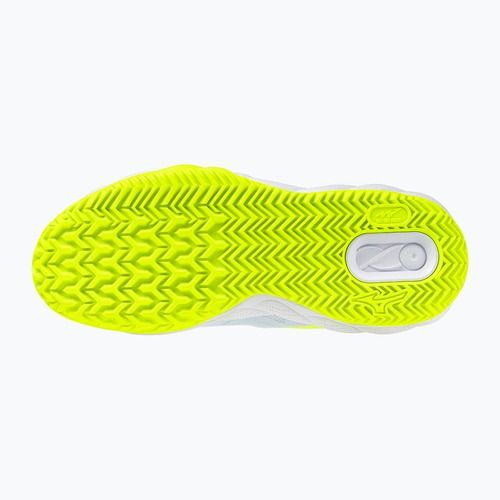 Dámske tenisové topánky  Mizuno Wave Enforce Court CC W ice water/lightning yellow/ancient