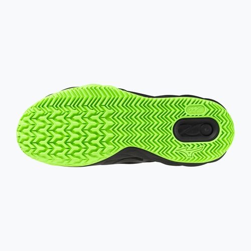 Topánky na padel Mizuno Wave Enforce Court Padel black/foliage green/glowing ap
