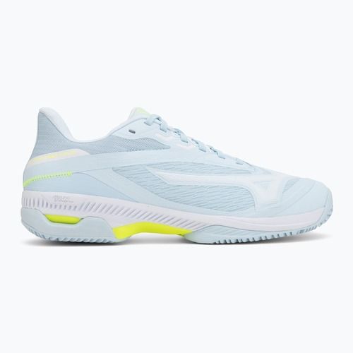 Dámske tenisové topánky  Mizuno Wave Exceed Court CC W ice water/lightning yellow/anc