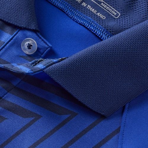 Pánske tričko Mizuno Stargazer Shadow Polo dazzling blue