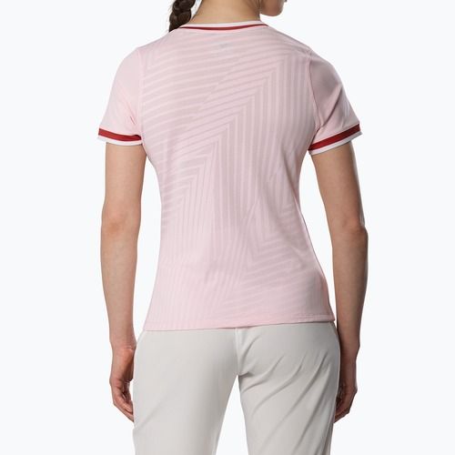 Dámske tenisové tričko Mizuno Stargazer Tee pinkesque