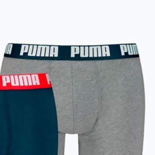 Pánske boxerky PUMA Everyday Basic 2 páry navy/grey
