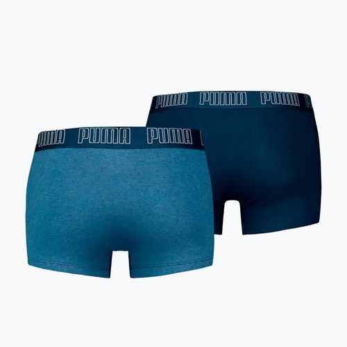 Pánske boxerky PUMA Everyday Trunk 2 páry light blue melange