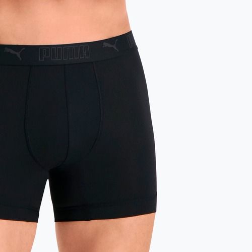Pánske boxerky PUMA Sport Microfiber 2 páry black