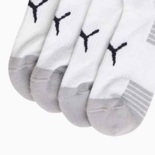 Ponožky PUMA Sport Cushioned Quarter 2 pairs white