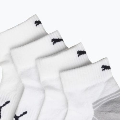 Ponožky PUMA Sport Cushioned Quarter 2 pairs white