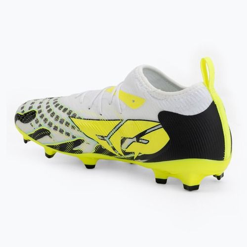 Detské kopačky PUMA Future 9 Match Creativity Fg/Ag Jr yellow alert/mint jelly/puma white/puma black