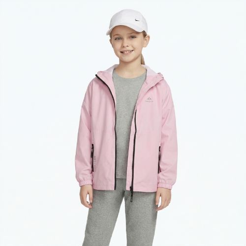 Detská nepremokavá bunda KADVA Fory Jrb pink