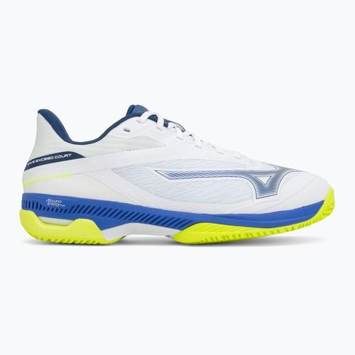 Tenisové topánky Mizuno Wave Exceed Court CC white/dazzling blue/lightning