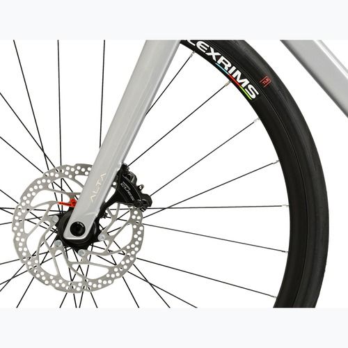 Cestný bicykel KROSS Alta 2.0 silver/turquoise/gloss