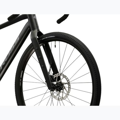 Gravelový bicykel KROSS Esker 1.0 black/graphite/matte