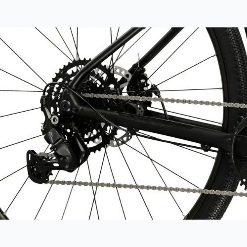 Gravelový bicykel KROSS Esker 1.0 black/graphite/matte