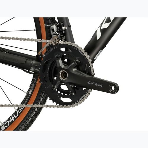 Gravelový bicykel KROSS Esker 6.0 black/white/matte/gloss