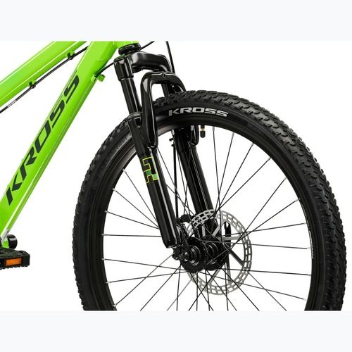 Detský bicykel KROSS Dust Jr 1.0 Dsc green/green/gloss