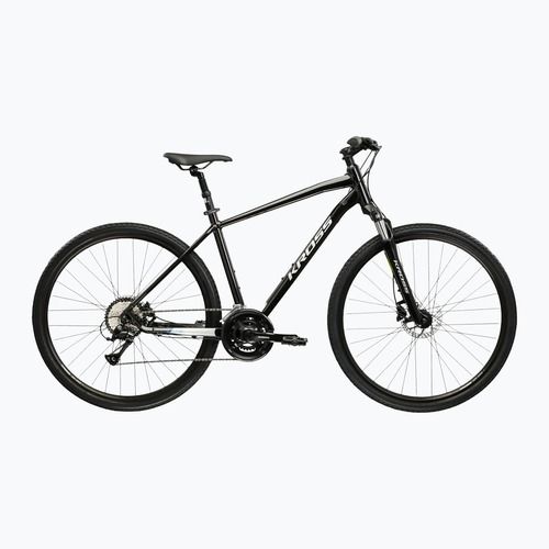 Krosový bicykel KROSS Evado 4.0 black/silver/gloss